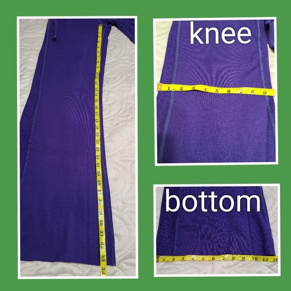 (NEW) GREEN APPLE BAMBOO YOGA PANTS - Picture 5 of 8